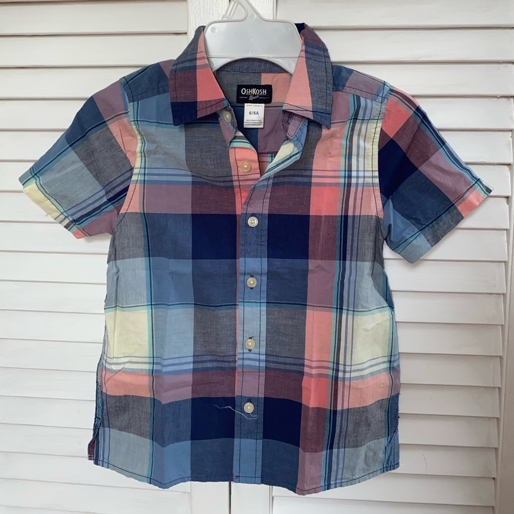 OshKosh B'gosh Kids Plaid Shirt